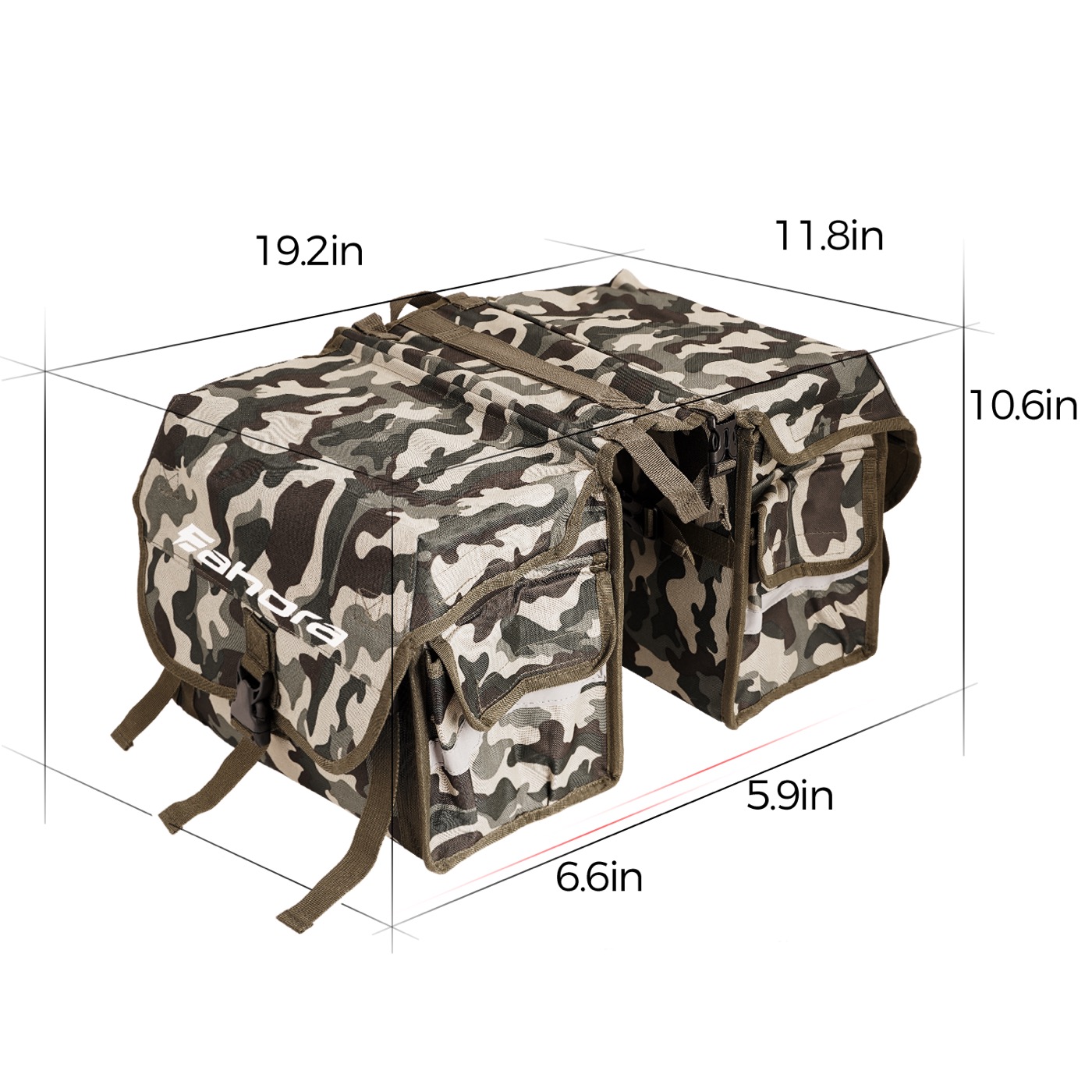 Eahora Rear Saddle Bag (30-50L)