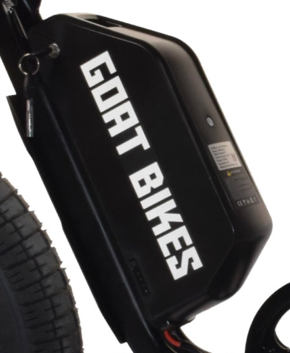 Goat Power second battery box with keyed lock