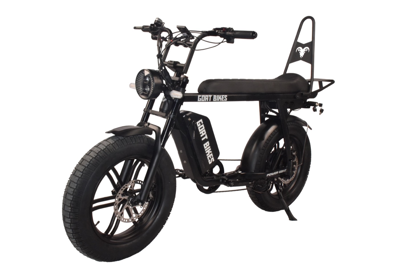 Backrest and Cargo Rack for Motor Goat and Power Goat
