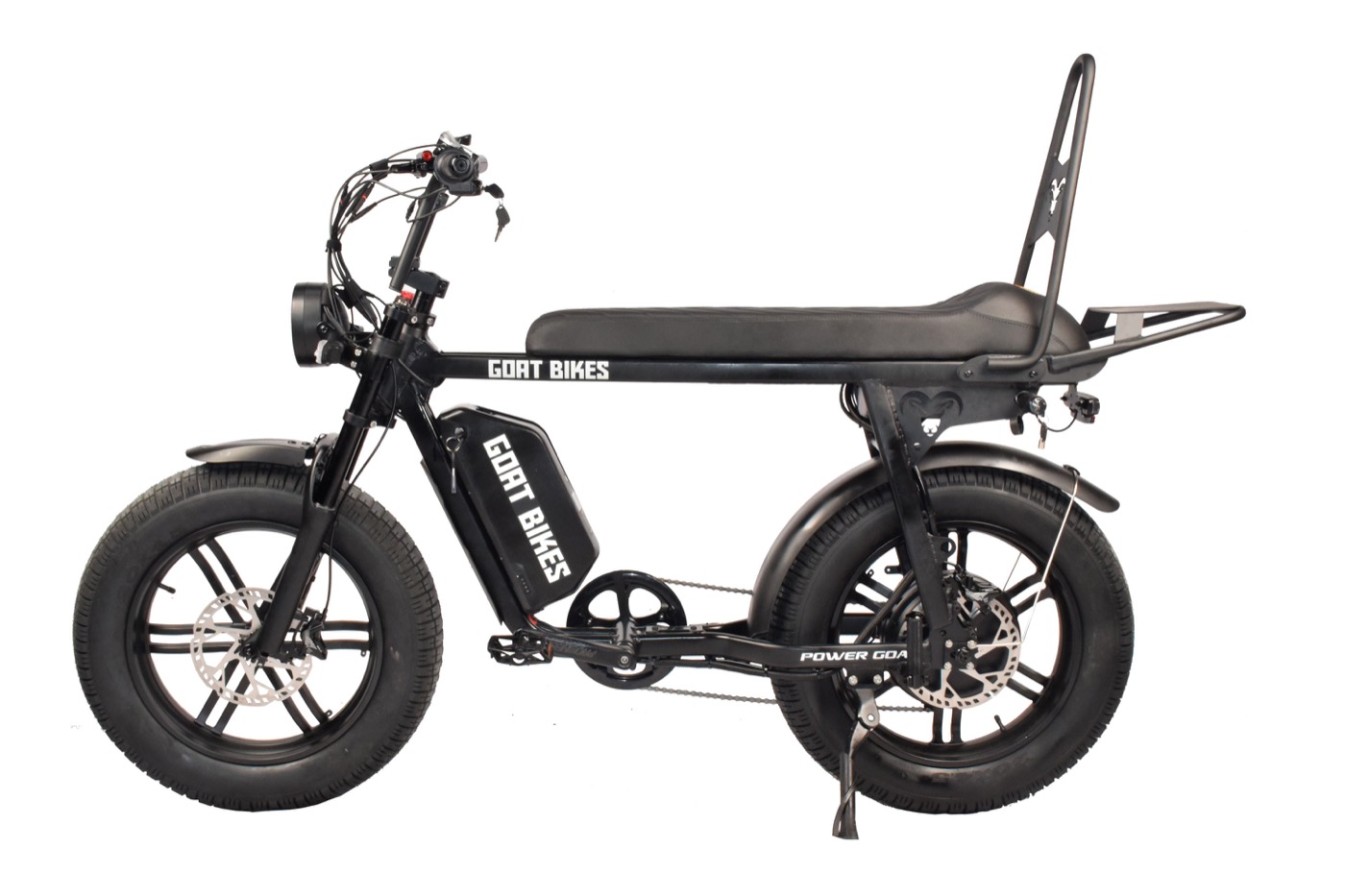 Backrest and Cargo Rack for Motor Goat and Power Goat