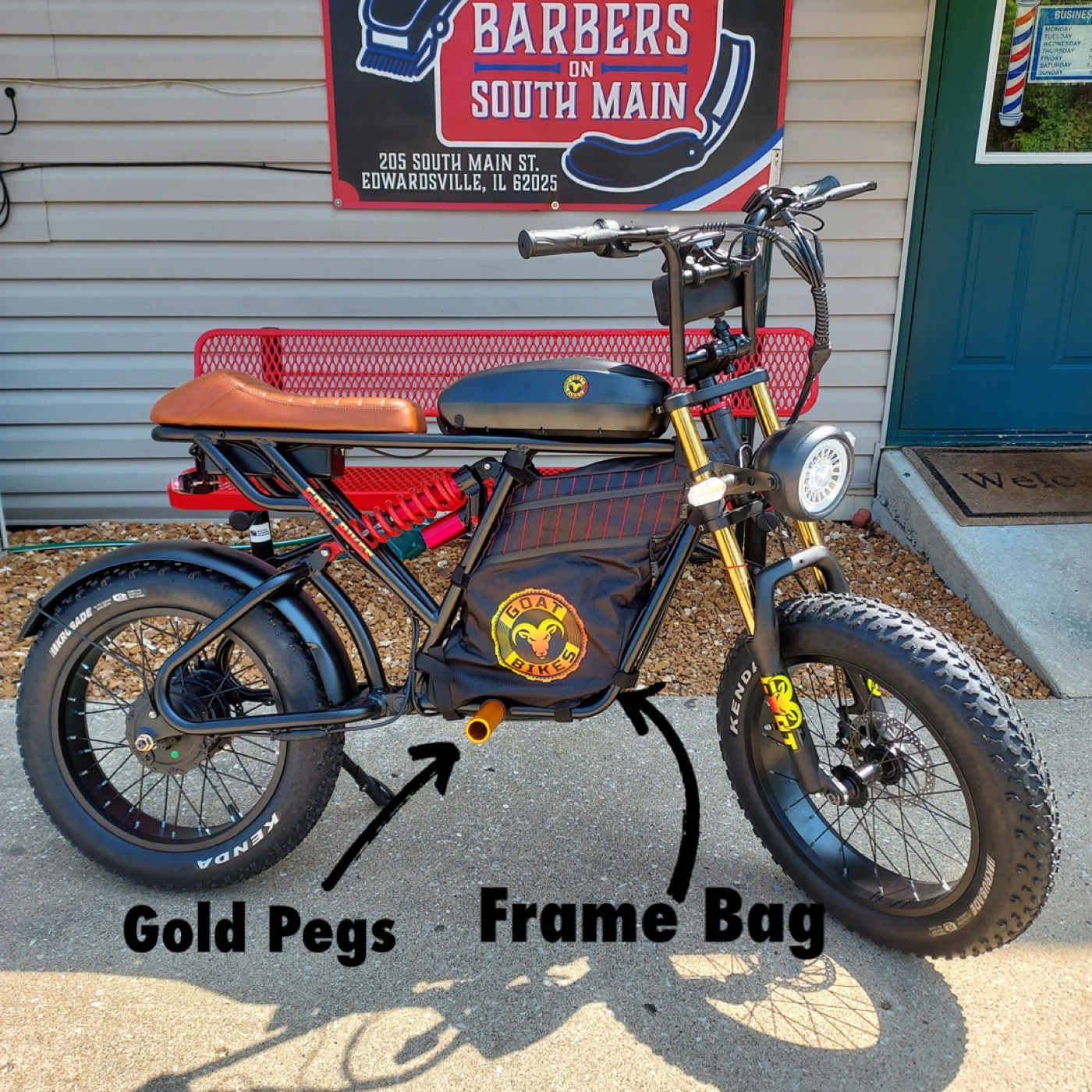 Gold Foot Pegs