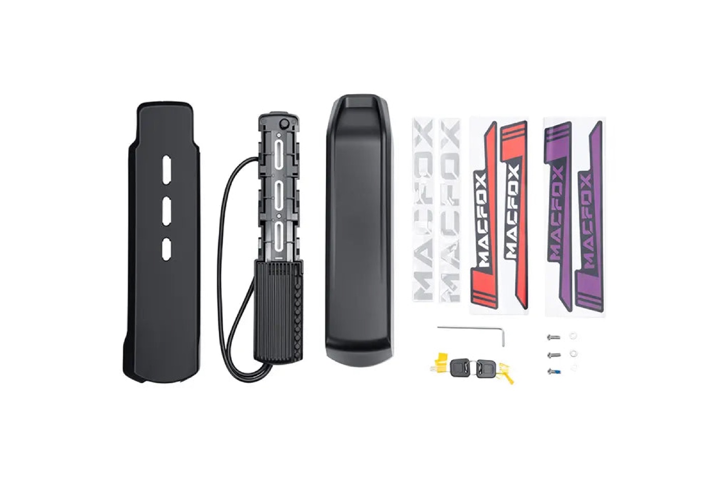 Macfox E-bike X1S Battery & Dual Battery Upgrade Kit