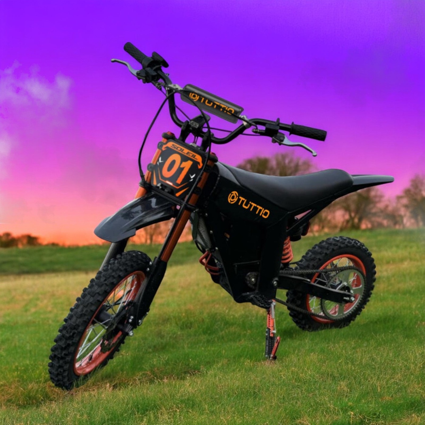Tuttio Soleil01 Front Number Plate Dirt Bike Number Plate