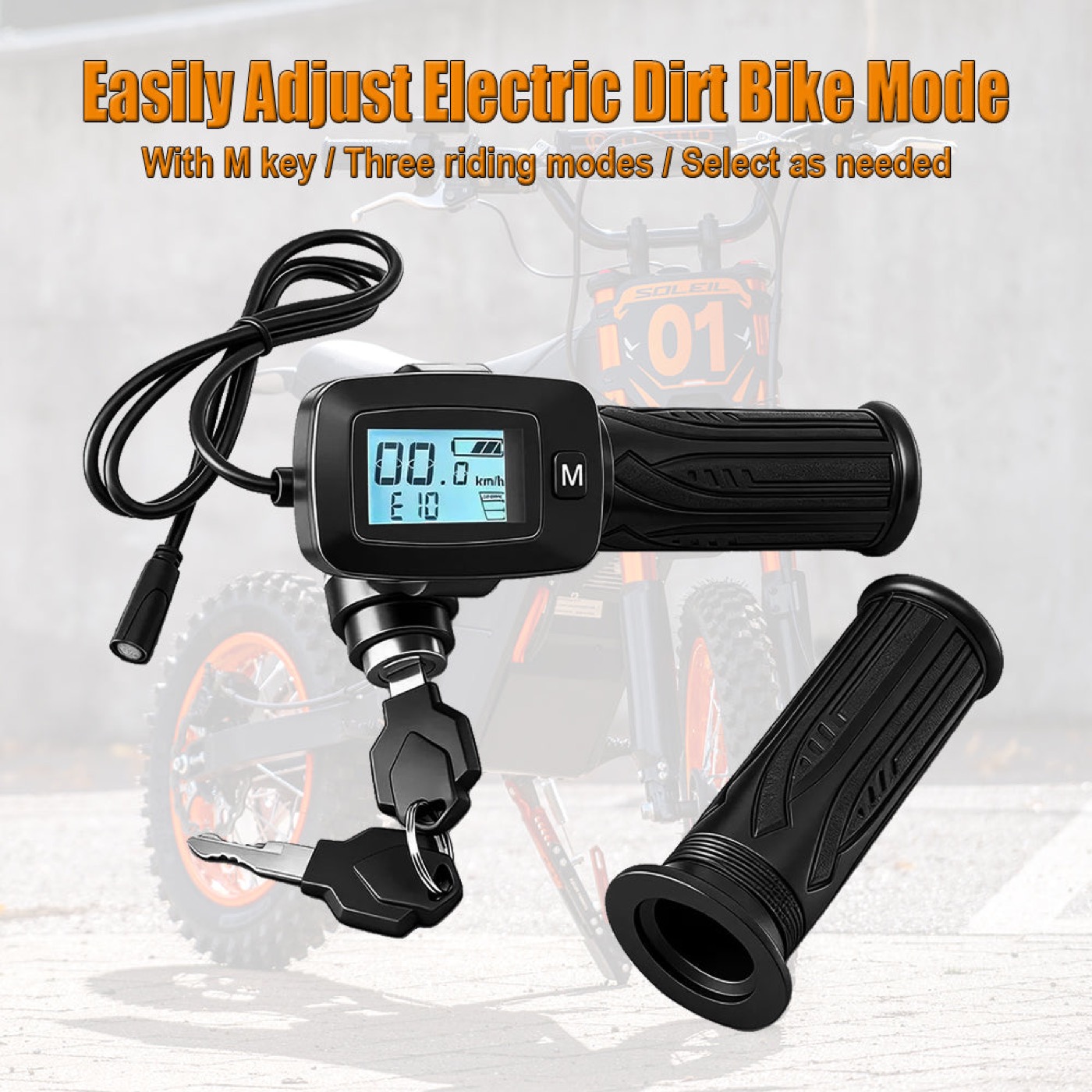 Tuttio Soleil01 Throttle-Integrated Display(M Button)