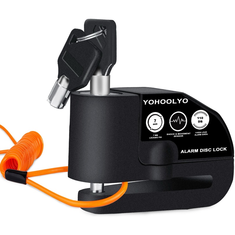 110dB Alarm Disc Lock &mdash; YOHOOLYO