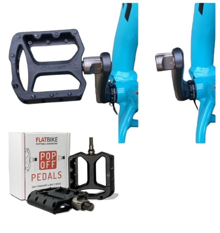 Quick-Release Pedals &mdash; Flatbike