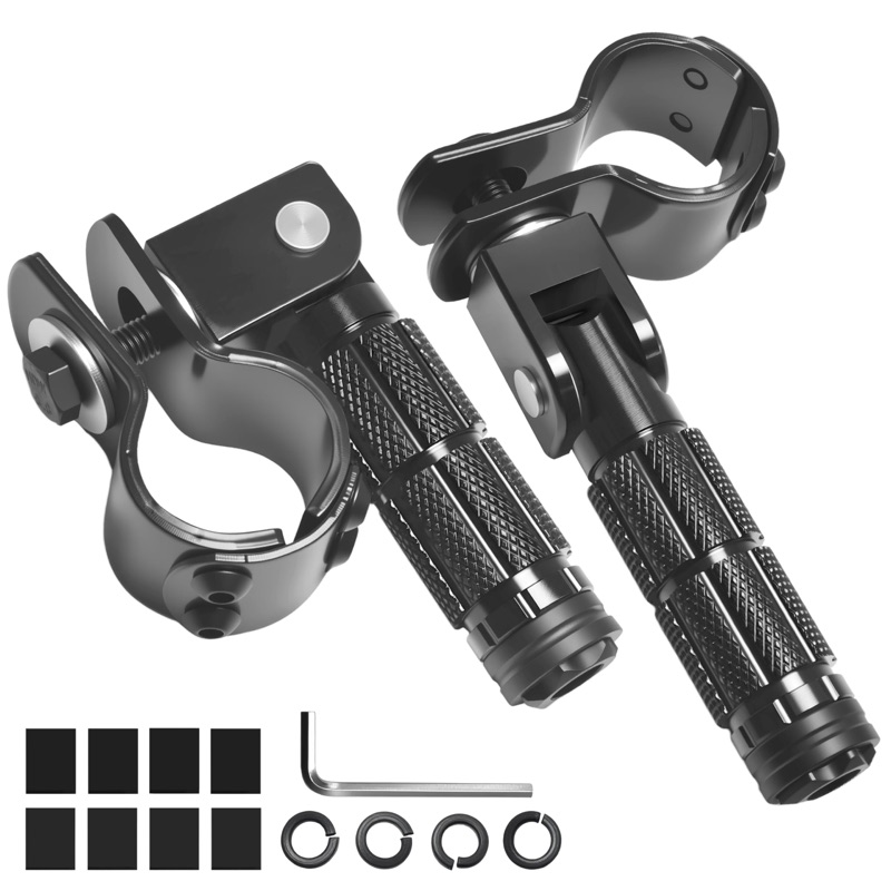 M8 Clamp-On Foot Pegs &mdash; VUOZIP