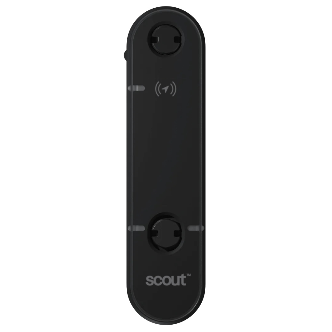 Knog Scout mounting side with security screws