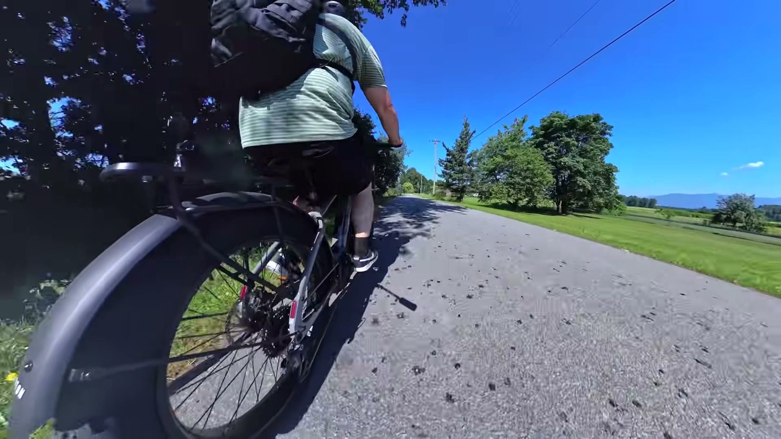 Aventon Aventure M auto shift demo out on the road