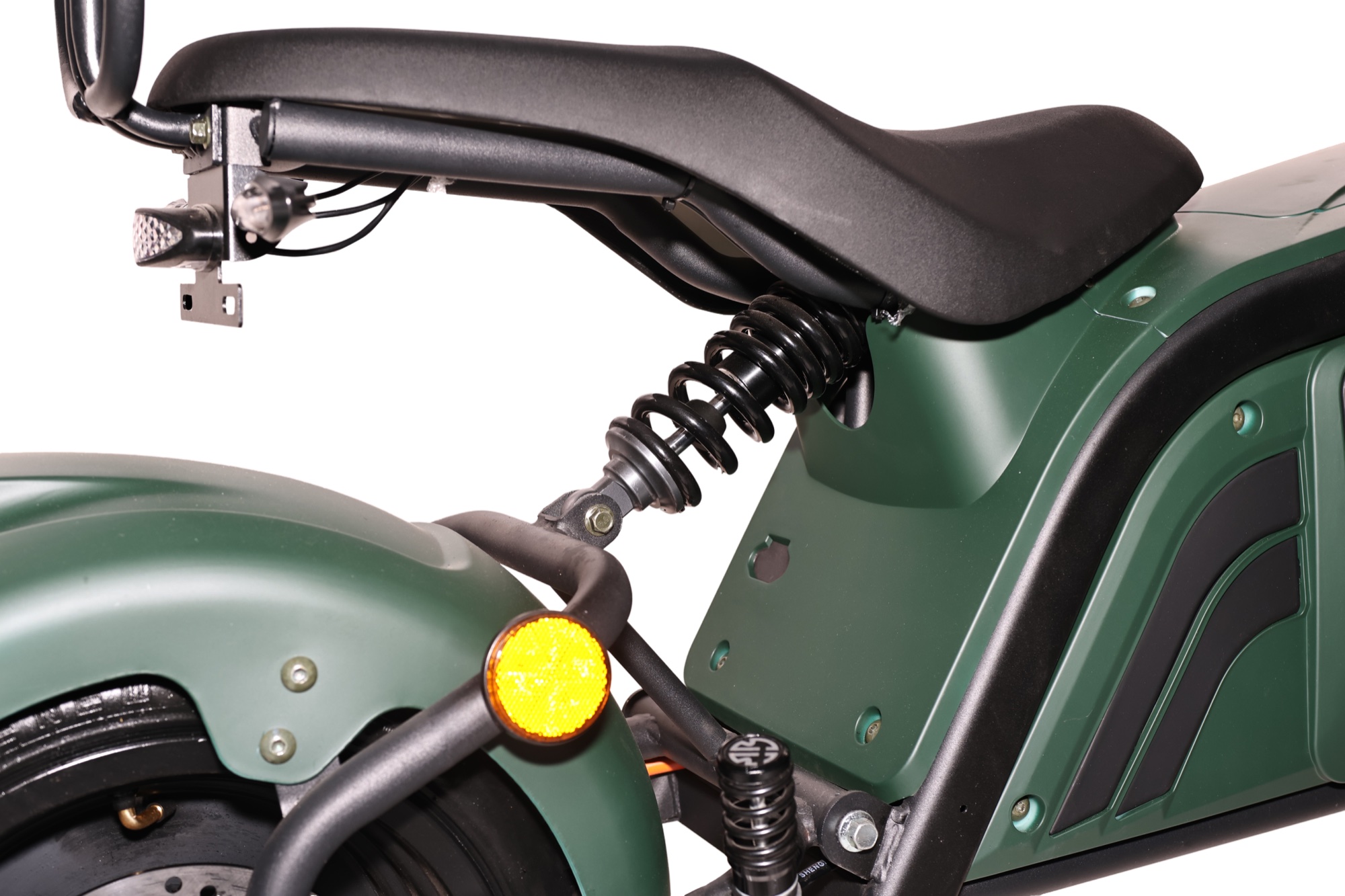 Seat, tail and rear light