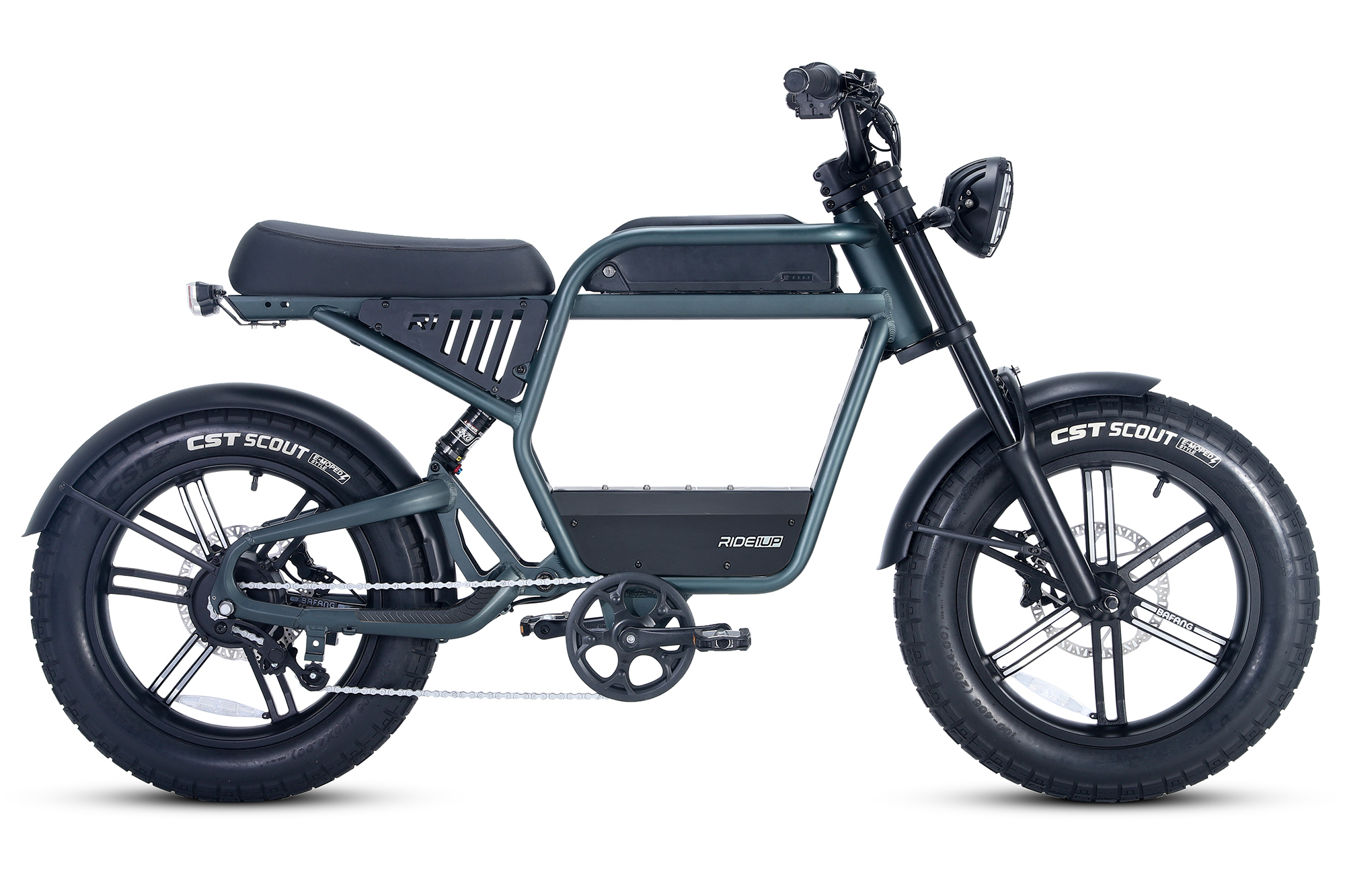 Ride1Up Revv1 FS in Moss Green