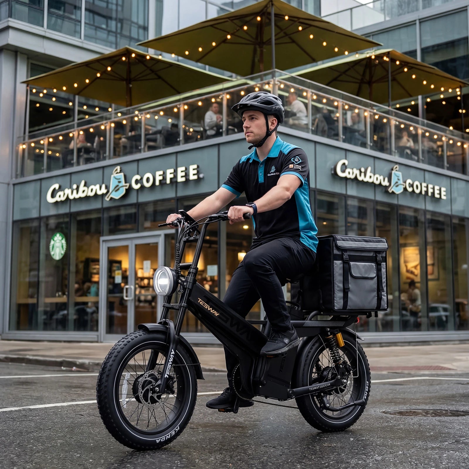TESWAY X7 AWD long range electric for delivery