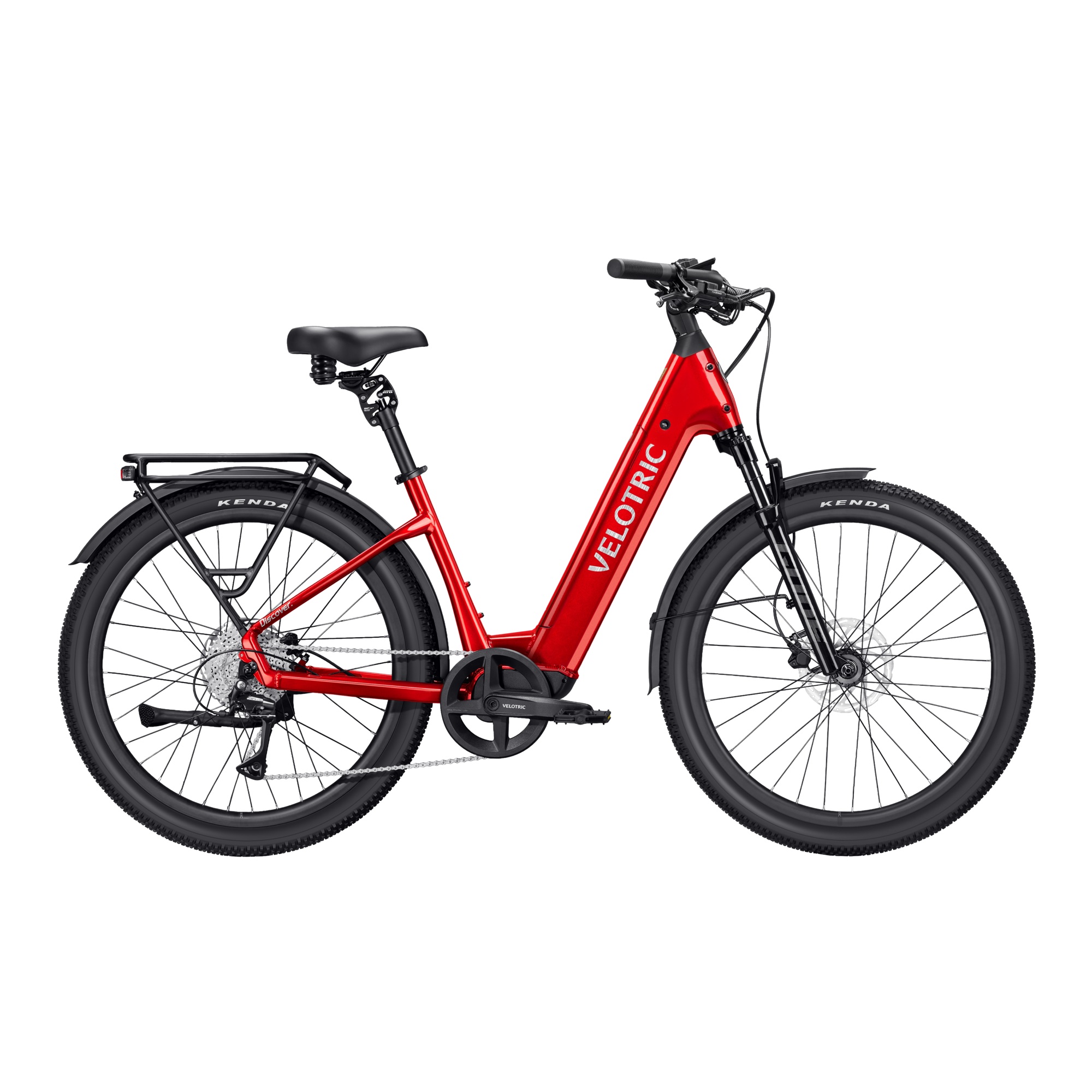 Velotric Discover 3 in Cherry Crimson