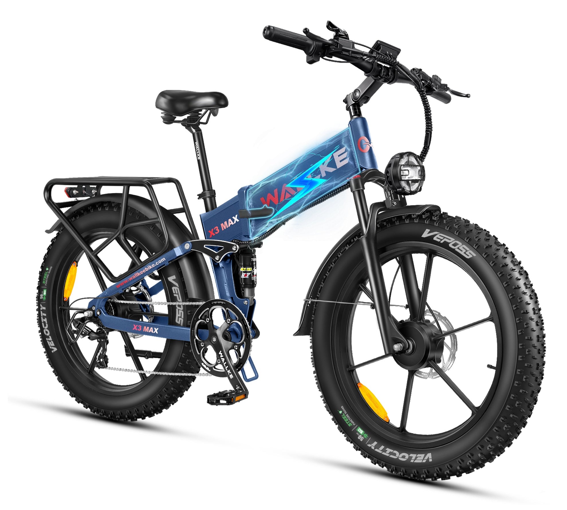 Wallke X3 Pro Max in Medium Blue