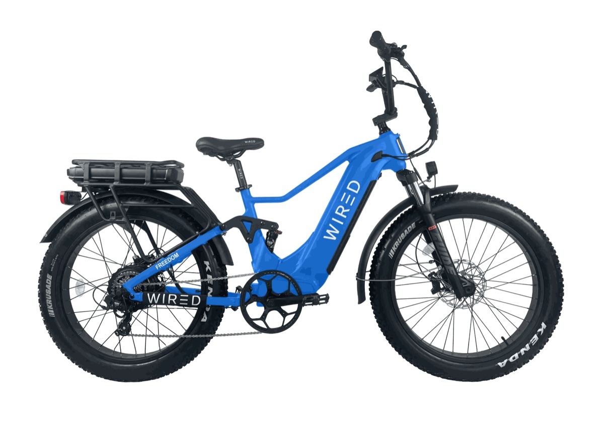 Wired Freedom in Blue