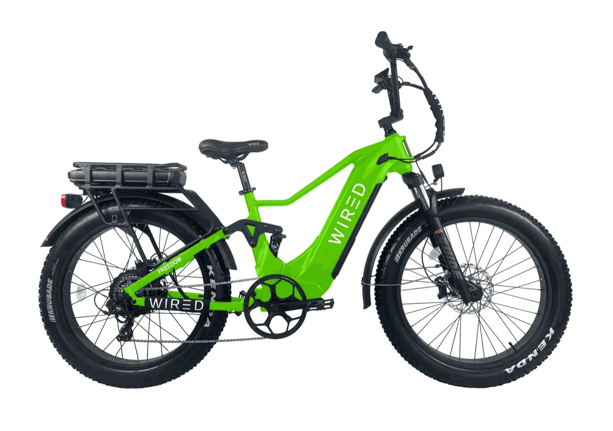 Wired Freedom in Lime Green