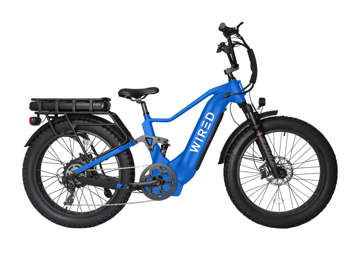 Wired Warrior in Blue