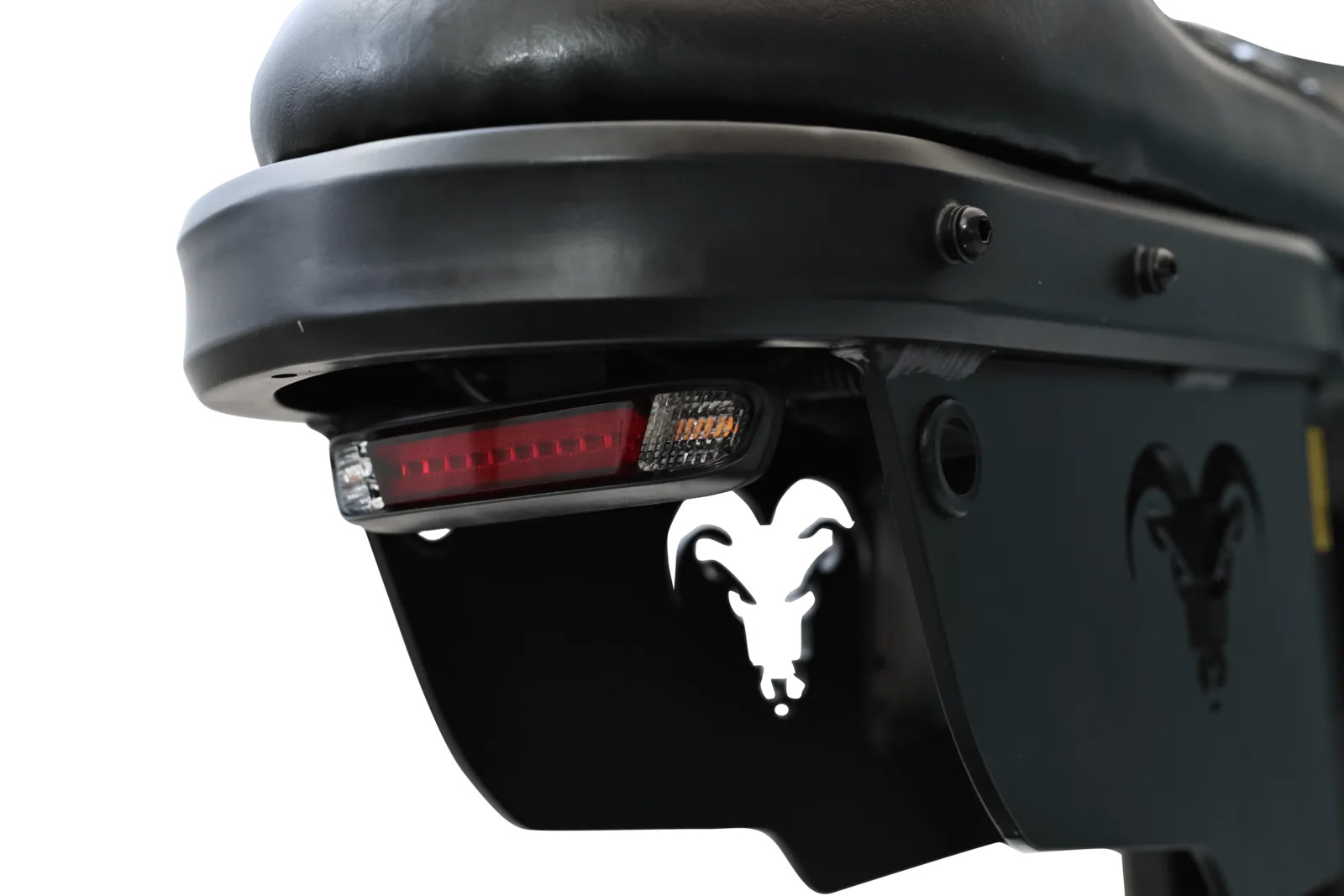 King Goat 72V integrated battery box and taillight