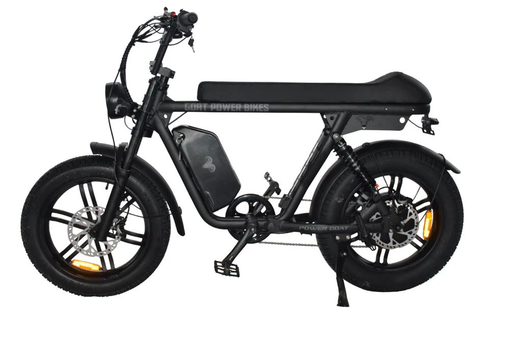 Power Goat V3 in All Black with blacked-out forks